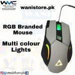 Branded RGB Mouse Multi colour Lights