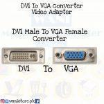 Dvi To VGA Converter video Adapter