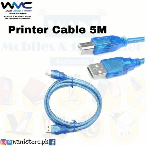 5M PRINTER CABLE 2.0V 5 Meter