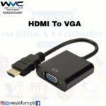 HDMI to VGA converter Video Adapter With 3.5 Audio jeck - - Image 2