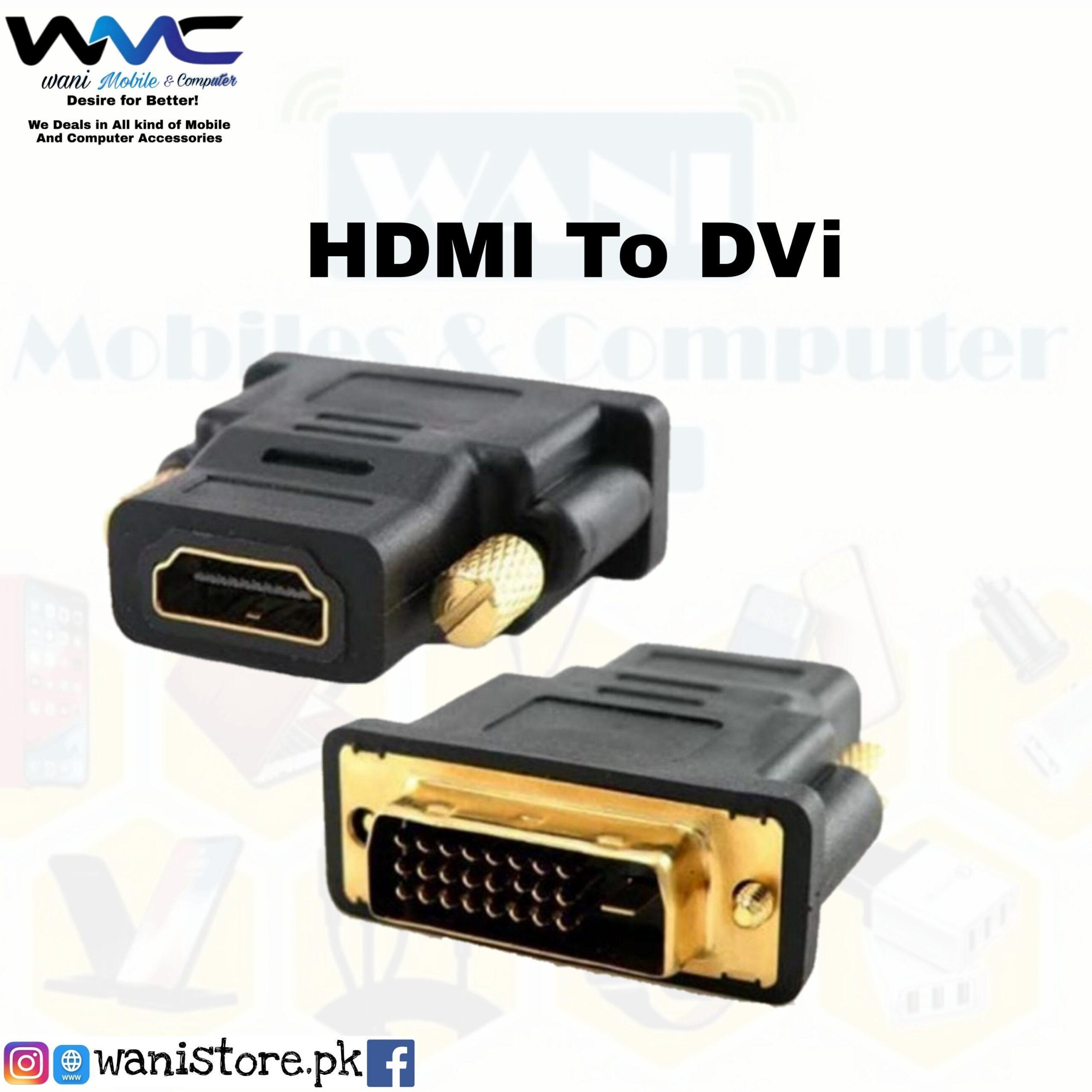345024-scaled.jpg DVI 24+1 25pin MALE TO HDMI FEMALE CONVERTER - Image 1