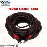 10M HDMI  CABLE CCS WITH MESH Round 10 METER - Image 2