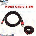 HDMI 1.5M CABLE CCS WITH MESH Round 1.5 METER