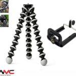 10inch Fexible Gorillapod Tripod Mobile and Camera Stand with Mobile Holder Clip - Image 3
