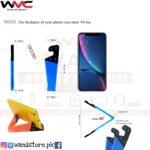 Foldable V Shape Mobile Phone Stand 

( Mobile Table Stand Universal Mobile Stand ) - Image 2