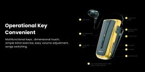 Audionic Business Klip-ON VI 6 gold by  wanistore.pk - Image 9