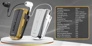 Audionic Business Klip-ON VI 6 gold by  wanistore.pk - Image 3