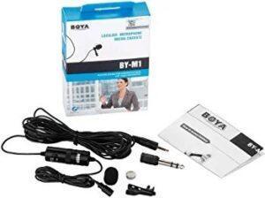 Boya BY-M1 Lavaliere Mic 
Boya M1 Microphone - Image 2