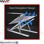 Metal Aluminium Alloy  Laptop Stand,Portable And Fold-Able - Image 7