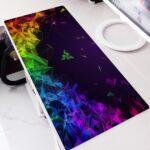 Razer Large Gaming Mouse Pad Thick Non Slip Rubber Base Mouse pad Mice Smooth Cloth Mouse - Image 3