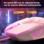 Magegee G10 RGB Gaming Mouse 7 Botton Gaming Mouse Breathing 7 Colour LED lights Wired Gaming Mouse by Wanistore - Image 5