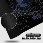 World Map Mouse Pad Large XXL Gaming Mouse Pad Desk Pad 35" x 15.7" x 0.12" Desk Pad (World Map) - Image 8
