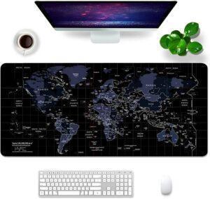World Map Mouse Pad Large XXL Gaming Mouse Pad Desk Pad 35" x 15.7" x 0.12" Desk Pad (World Map) - Image 7