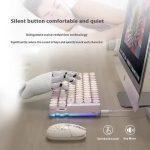 LangtuOG80t Wireless Bluetooth Keyboard and Mouse Set Three-mode Honeycomb Chassis Designed Laptop Ipad Gaming Keyboard by wani store - Image 3