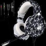 ONIKUMA K5 Camouflage Version 7.1 Virtual Stereo Gaming Headphone
