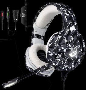 ONIKUMA K5 Camouflage Version 7.1 Virtual Stereo Gaming Headphone