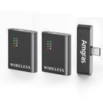 Amgras  SoundMeta Ⅱ Pro Dual Wireless Microphone – Best Price in Pakistan | Available at WaniStore.pk! - Image 2