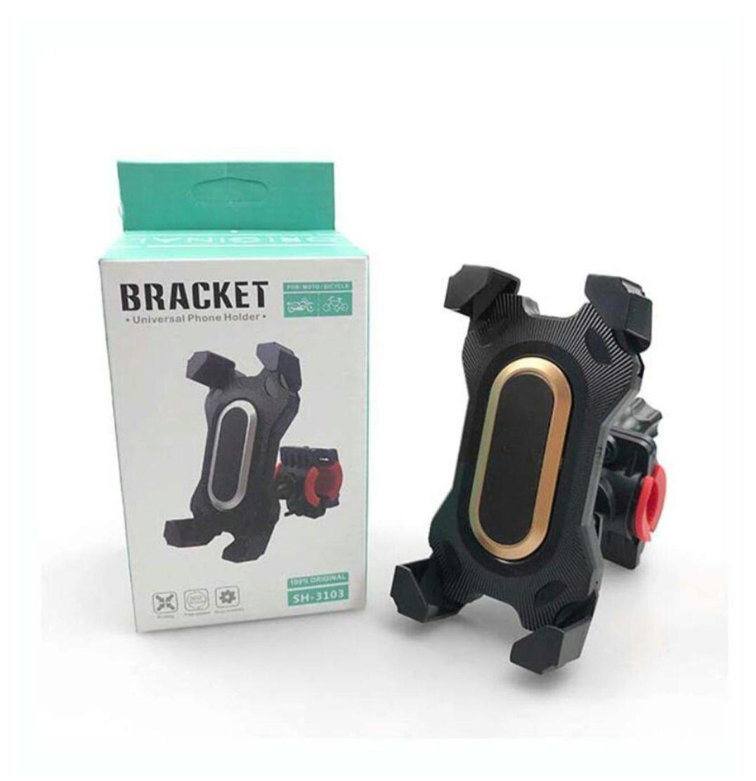 2025/03/1001012932.jpg Universal Motorcycle Bike & Bicycles Mobile Phone Holder Stand for Handlebar Driving Navigation for All Smart phones by wani store - Image 1