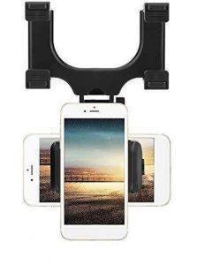 Car Phone Holder Car Rearview Mirror Mount Cellphone Stand 360 Degrees Smartphone Rear View Mirror Holder For Car Accessories - Image 4
