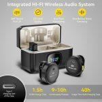 M9 Pro WIRELESS MICROPHONE / wireless microphone video recording microphone for streaming  by wani store - Image 2
