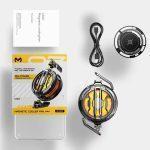 MEMO CX07 Magnetic Gaming Mobile Cooling Fan – Ultra Silent Semiconductor Radiator – USB Powered Phone Cooler for PUBG, Free Fire, COD – Best Mobile Gaming Accessory in Pakistan by Wanistore