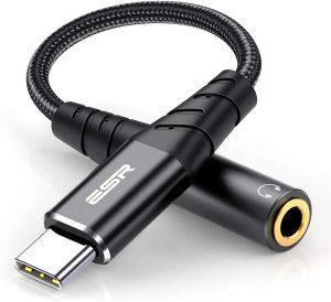 ESR (Ugreen) USB Type-C to 3.5mm Female Audio Jack Adapter – Hi-Res DAC Chip – Type-C to Aux Converter – Compatible with Samsung, Xiaomi, OnePlus, and More – Best Audio Adapter in Pakistan by Wani