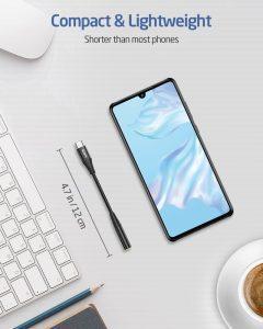ESR (Ugreen) USB Type-C to 3.5mm Female Audio Jack Adapter – Hi-Res DAC Chip – Type-C to Aux Converter – Compatible with Samsung, Xiaomi, OnePlus, and More – Best Audio Adapter in Pakistan by Wani - Image 2