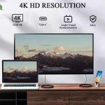 Type-C to HDMI Cable 4K 30Hz – 2 Meter USB-C to HDMI Video Cable – 3840x2160 UHD Resolution – Aluminum Alloy Build By Wanistore - Image 4