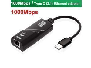 Type-C 3.1 Male Gigabit To RJ45 Female LAN Network Converter Ethernet Adapter by wani store | Type-C 3.1 to RJ45 Gigabit Ethernet LAN Adapter | - Image 4