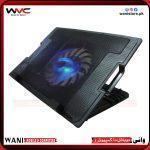 S100 Laptop Cooling Pad – Ultra-Slim USB Powered Notebook Cooler with Blue LED Fan – Supports Laptops up to 17 Inches | Adjustable Stand | Silent High-Speed Fan by Wani - Image 3