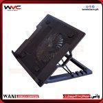 S100 Laptop Cooling Pad – Ultra-Slim USB Powered Notebook Cooler with Blue LED Fan – Supports Laptops up to 17 Inches | Adjustable Stand | Silent High-Speed Fan by Wani - Image 4
