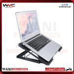 S100 Laptop Cooling Pad – Ultra-Slim USB Powered Notebook Cooler with Blue LED Fan – Supports Laptops up to 17 Inches | Adjustable Stand | Silent High-Speed Fan by Wani - Image 5