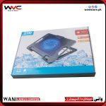 S100 Laptop Cooling Pad – Ultra-Slim USB Powered Notebook Cooler with Blue LED Fan – Supports Laptops up to 17 Inches | Adjustable Stand | Silent High-Speed Fan by Wani - Image 6
