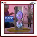 Buy New Multifunctional Dual Head Fan – Nano Humidifier | LED Light | Rechargeable | Remote Controlled | Portable Cooling Fan by wani - Image 3