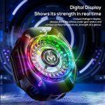 Memo CX10 RGB Pro Model With Digital Display Magnetic and Cllip Mobile Cooling Fan for Gaming Mobile Cooler Phone Radiator by wani store - Image 2