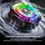 Memo CX10 RGB Pro Model With Digital Display Magnetic and Cllip Mobile Cooling Fan for Gaming Mobile Cooler Phone Radiator by wani store - Image 3