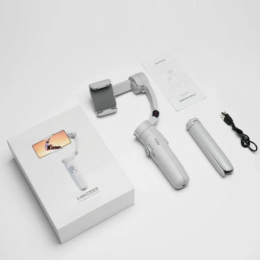2025/05/1001101936.jpg 3-Axis Merak One M1 Smartphone Gimbal Stabilizer – Professional-Grade Stability for Cinematic Video Gamble M1 By wani Store - Image 1