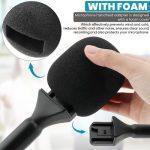 Wireless Microphone Handheld Grip – Interview Mic Handle – Durable Plastic Mic Holder – Lightweight & Anti-Slip – Ideal for Interviews, Vlogging, Reporting – Best Mic Grip in Pakistan by Wani - Image 4