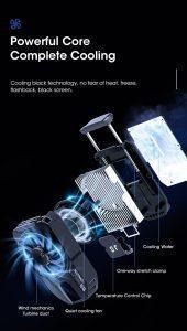 Portable DLA3 Mobile Phone Radiator Cooling Fan Case Phone Cooler With Digital Display by wani store - Image 3