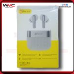 InTouch INT-18 ergonomic wireless earbuds showing sleek design and touch control surface