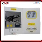 InTouch INT-18 wireless earbuds retail packaging and premium branding details