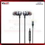 HKT M9 Type-C Wired Handsfree Control Button and Cable Detail - Buy Online Pakistan - Wanistore.pk