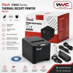 iTech IT-800 80mm Thermal Receipt Printer | USB POS Printer with Auto Cutter – Wanistore.pk