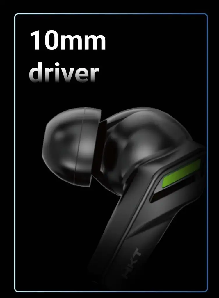 HKT Glory Wireless Earbuds (Airbuds) in Pakistan – 40Hrs Playtime | ENC Quad Mic | BT 5.3 | Wani Store