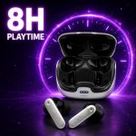 HKT Tracer Wireless Earbuds (Airbuds) in Pakistan – App Controlled | ENC | Gaming Mode | BT 5.4 | Wani Store
